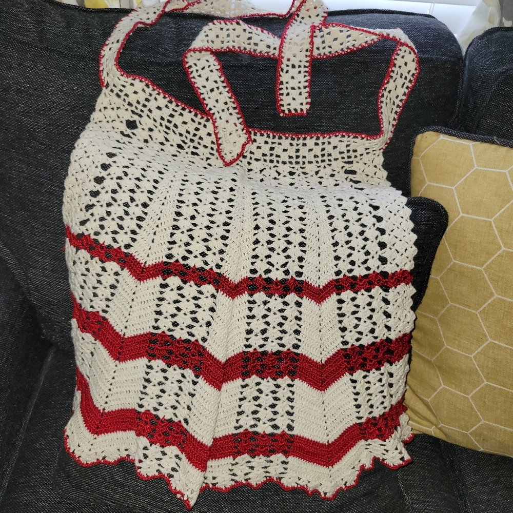 Handmade Crochet Apron